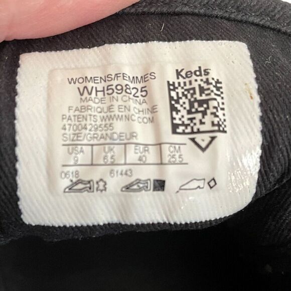 Kate Spade x Keds Calf Hair Leopard Kickstart Lace Up Sneakers Size 9 - Picture 10 of 11